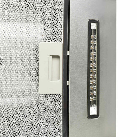 Eilandafzuigkap 756 m&sup3;/u LED 90 cm roestvrij staal 9