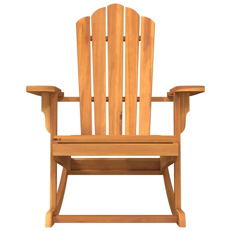 Schommelstoel Adirondack massief teakhout 4