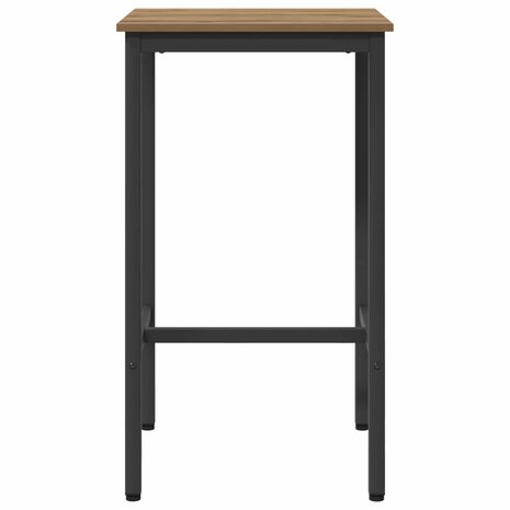 Bartafel 52 x 52 x 90 cm Bewerkt hout Artisanaal eiken 3