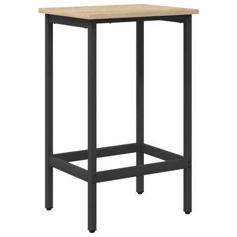 Barkruk Sonoma Eiken 40 x 32 x 64 cm Bewerkt hout 2