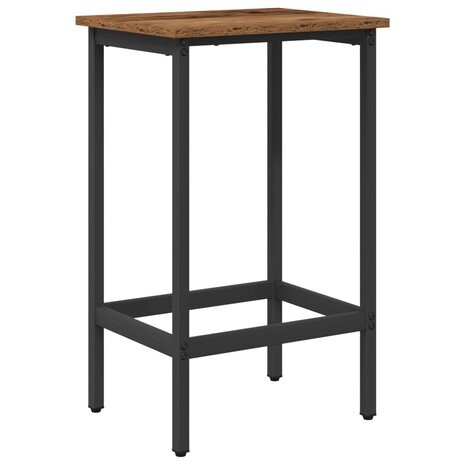 Barkruk Oud hout 40 x 32 x 74 cm Bewerkt hout 2