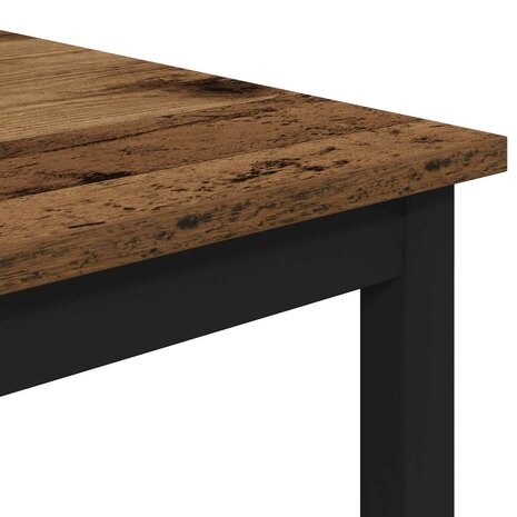 Barkruk 2 st Oud hout 40 x 32 x 74 cm Bewerkt hout 4