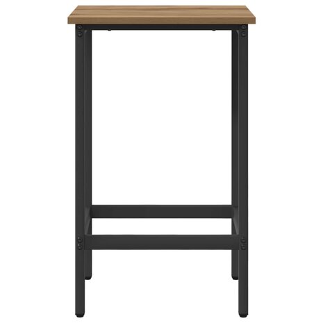 Barkruk Artisanaal eiken 40 x 32 x 74 cm Bewerkt hout 3