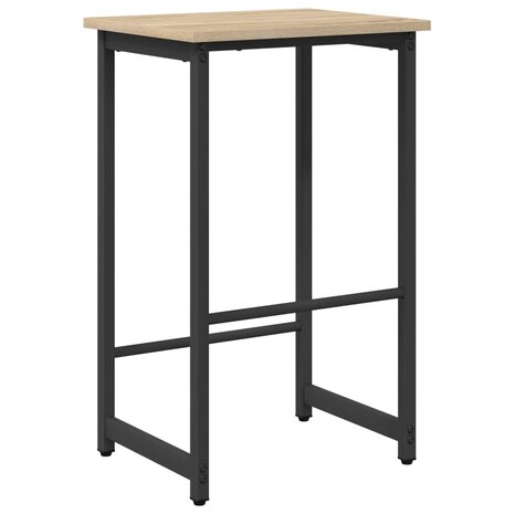 Barkruk Sonoma Eiken 40 x 32 x 74 cm Bewerkt hout 2