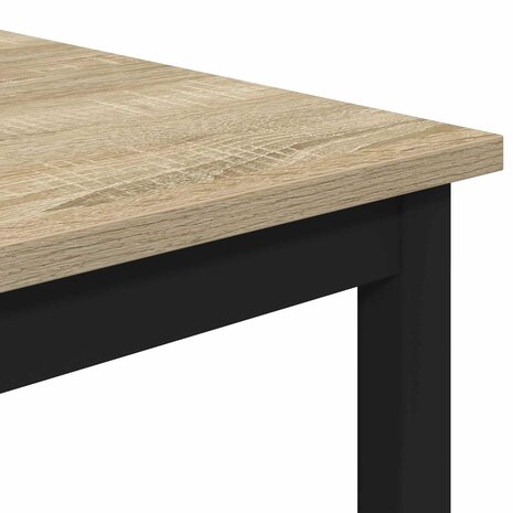 Barkruk 2 st Sonoma Eiken 40 x 32 x 74 cm Bewerkt hout 4