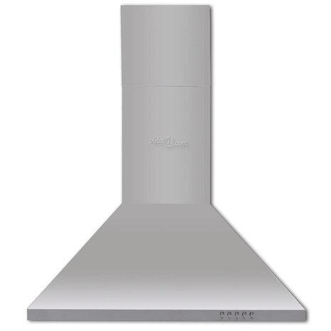 Afzuigkap 600 mm roestvrij staal 4