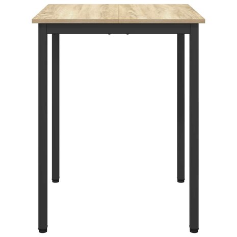 Eettafels 60 x 60 x 75 cm METAAL Vierkant 6