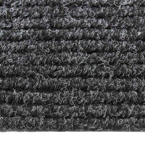 Droogloopmat 100x400 cm antracietkleurig 4