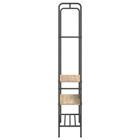 Kledingrek Sonoma Eiken 77 x 30 x 171 cm Bewerkt hout 6