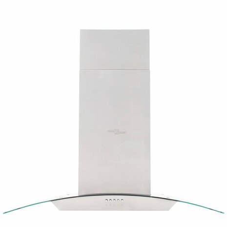 Eilandafzuigkap 756 m&sup3;/u LED 90 cm roestvrij staal 3