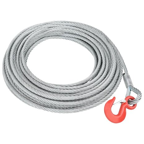 Lier met staalkabel 1600 kg 6