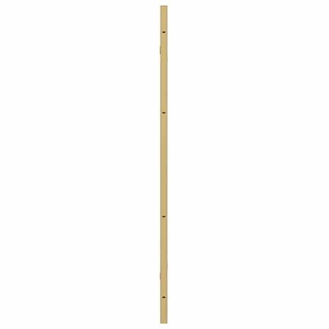Opvouwbare Douchewand Goud 130 x 138 cm ESG-glas en aluminium 6