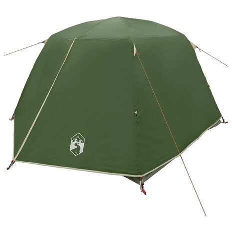 Backpacking Tent 2-persoons Groen 185T Polyester met PU Coating 3