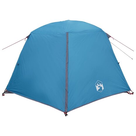 Backpacking Tent 2-persoons Blauw 185T Polyester met PU Coating 6