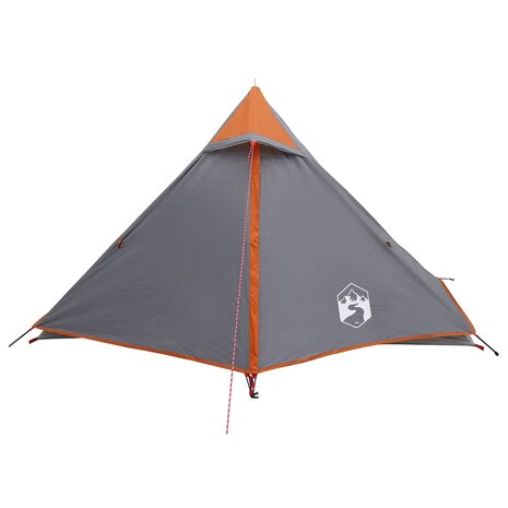 Backpacking Tent 222 x 85 x 125 cm Grijs en Oranje 6