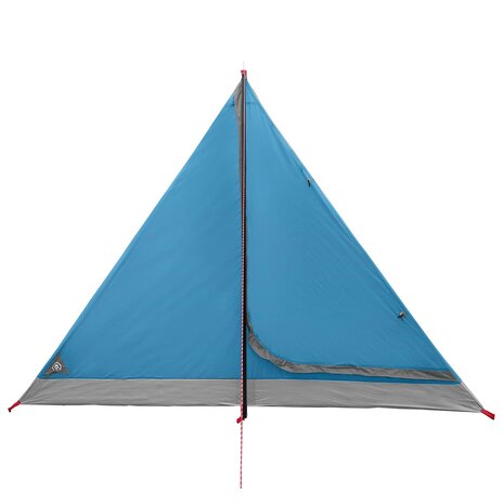 Backpacking Tent 4-persoons Blauw 185T Polyester met PU Coating 6