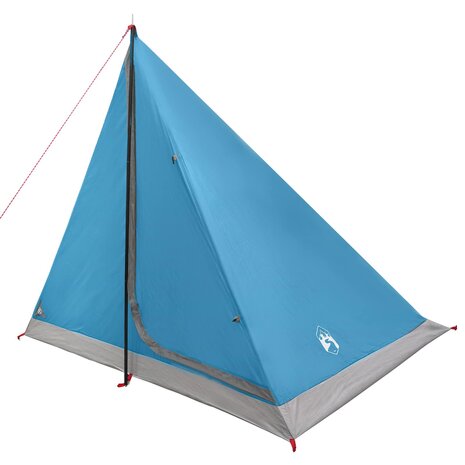 Backpacking Tent 2-persoons Blauw 185T Polyester met PU Coating 3