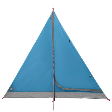 Backpacking Tent 2-persoons Blauw 185T Polyester met PU Coating 5