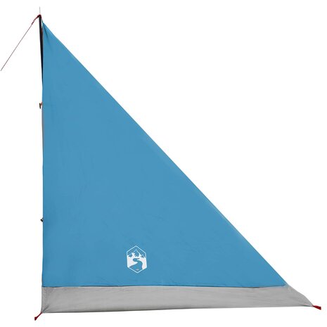Backpacking Tent 2-persoons Blauw 185T Polyester met PU Coating 6