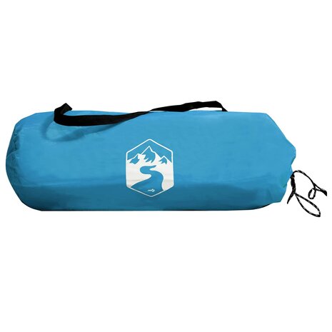 Backpacking Tent 2-persoons Blauw 185T Polyester met PU Coating 8
