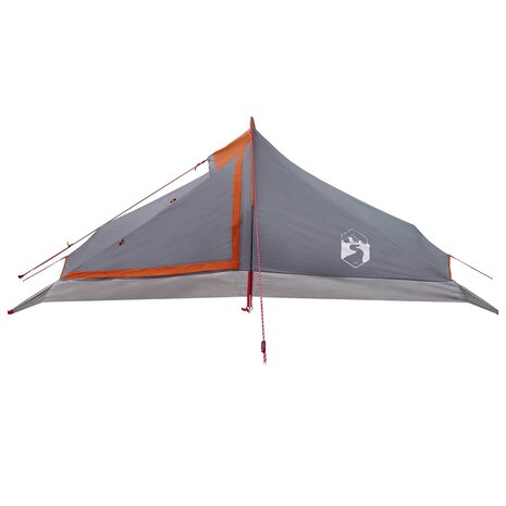 Backpacking Tent 4-persoons Grijs en Oranje 5