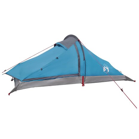Backpacking Tent 2-persoons Blauw 185T Polyester met PU Coating 3