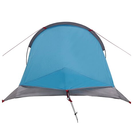 Backpacking Tent 2-persoons Blauw 185T Polyester met PU Coating 6