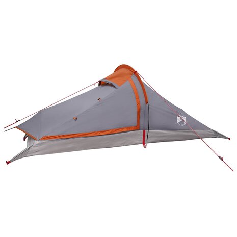 Backpacking Tent 2-persoons Grijs en Oranje 3