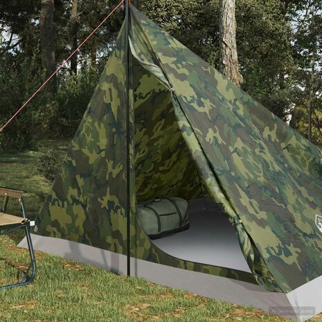 Backpacking Tent 4-persoons Camouflage 3