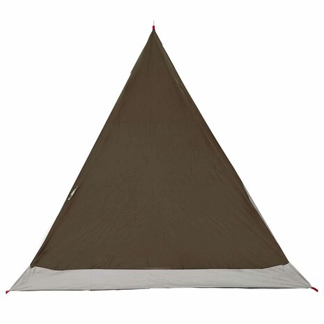 Backpacking Tent 2-persoons Bruin en Grijs 7