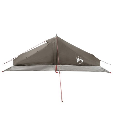 Backpacking Tent 2-persoons Bruin en Grijs 5