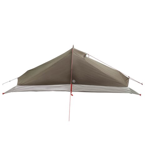 Backpacking Tent 2-persoons Bruin en Grijs 7