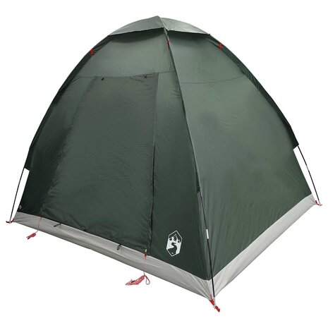 Kamperen tent 2-persoons Legergroen Polyester en staal 3