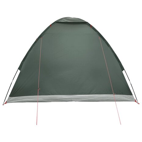Kamperen tent 4-persoons Legergroen Polyester en staal 6