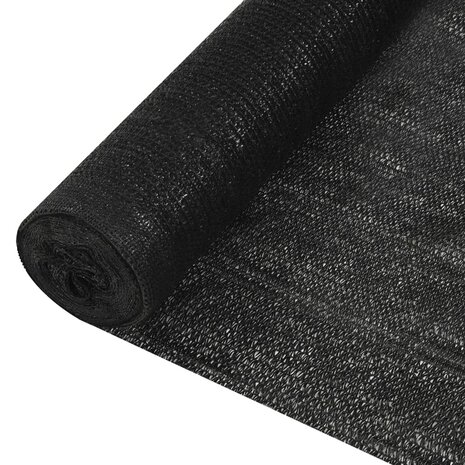 Privacynet 150 g/m&sup2; 1,2x25 m HDPE zwart 1