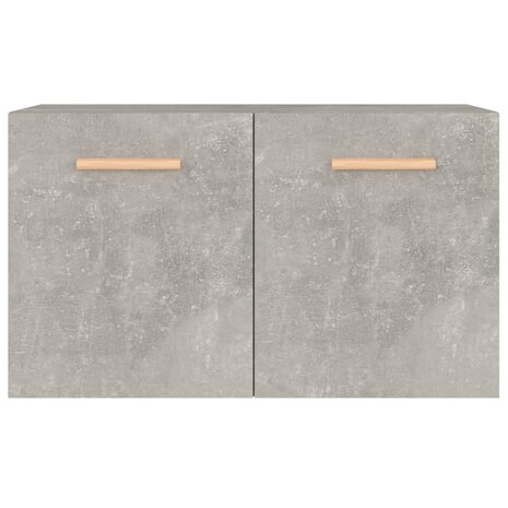 Wandkast 60x36,5x35 cm bewerkt hout betongrijs 5