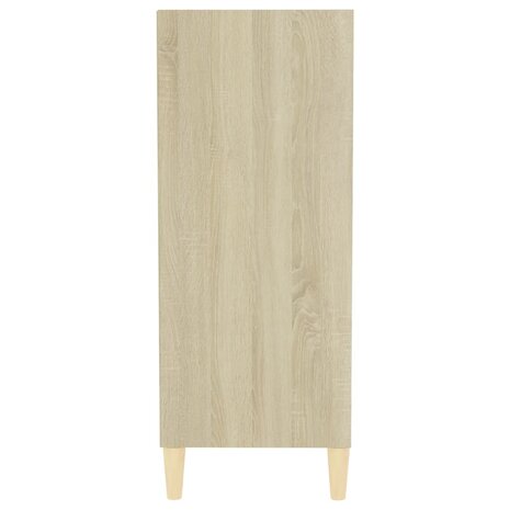 Dressoir 57x35x90 cm bewerkt hout sonoma eikenkleurig 5