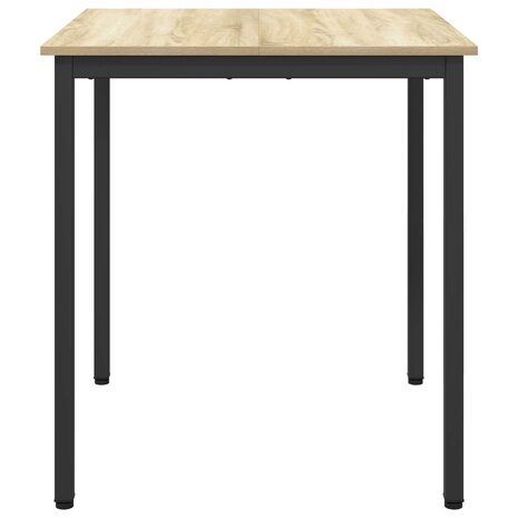 Eettafels 70 x 70 x 75 cm METAAL Vierkant 6