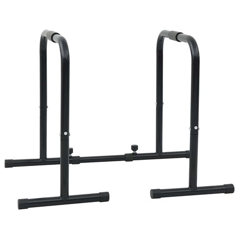 Dip Bar Zwart 116 x 66 x 74,5 cm Gepoedercoat staal 1