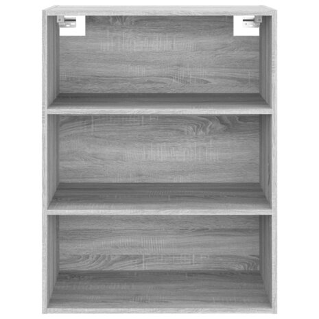 Hangkast 69,5x32,5x90 cm grijs sonoma eikenkleurig 5