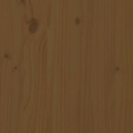 Hondenmand 61x50x70 cm massief grenenhout honingbruin 7