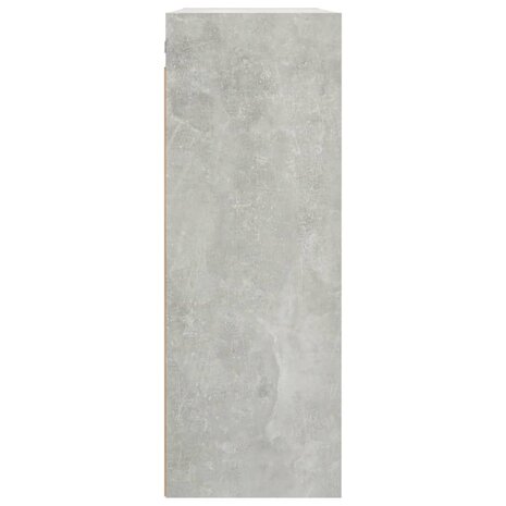 Hangkast 69,5x32,5x90 cm betongrijs 6