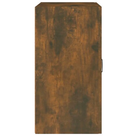 Wandkast 60x31x60 cm bewerkt hout gerookt eikenkleurig 4