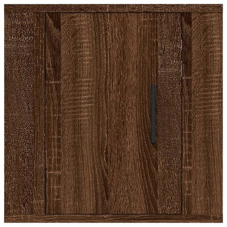 Tv-wandmeubel 40x34,5x40 cm bruin eikenkleur 4