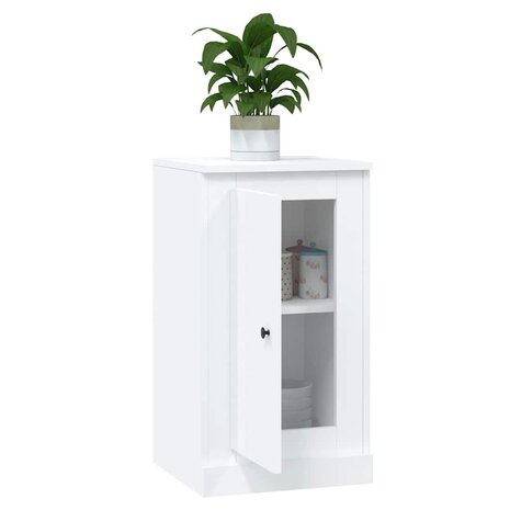 Dressoir 37,5x35,5x67,5 cm bewerkt hout wit 5