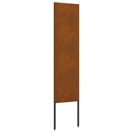 Privacyscherm Fretwerk Roestig 32 x 140 cm weervast staal 2