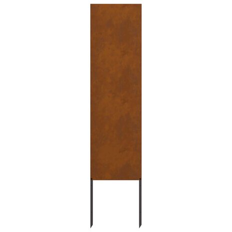 Privacyscherm Fretwerk Roestig 32 x 140 cm weervast staal 4