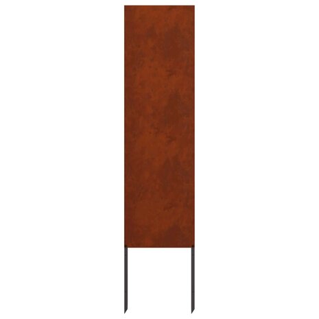 Privacyscherm Fretwerk Roestig 32 x 140 cm weervast staal 6