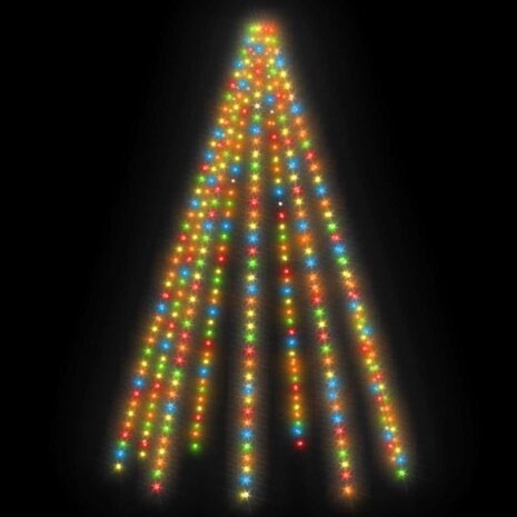 Kerstboomverlichting met 400 LED's meerkleurig net 400 cm 4