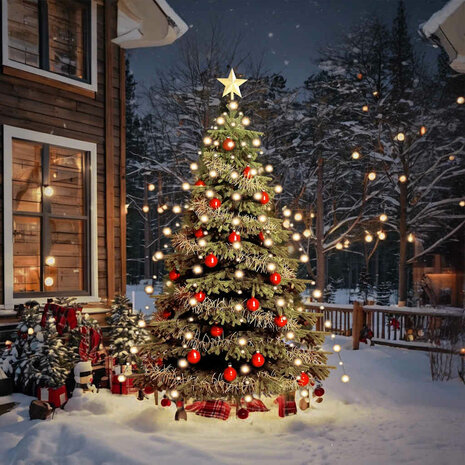 Kerstboomverlichting met 180 LED's net 180 cm 3